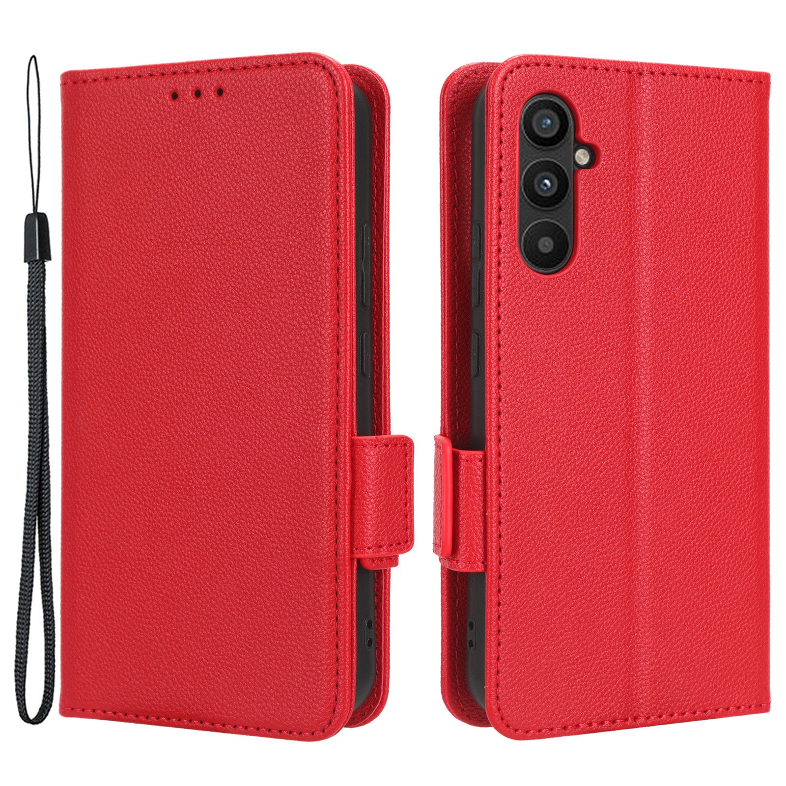 For Samsung Galaxy A24 4G / A24 5G PU Leather Phone Case Litchi Texture Wallet Stand Protective Phone Cover For Samsung Galaxy A24 4G / A24 5G PU Leather Phone Case Litchi Texture Wallet Stand Protective Phone Cover